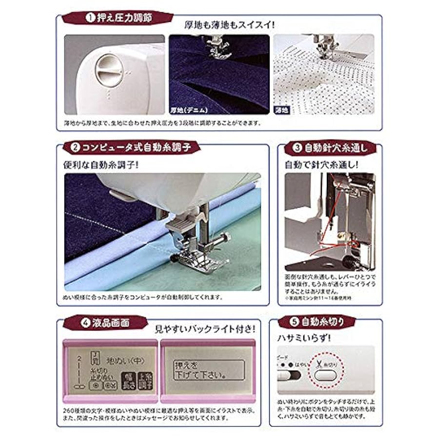 SINGERアニュドールアルファ 家庭用コンピュータミシン Amazon | 家庭用ミシン 『アニュドールアルファⅢ SY-380DX